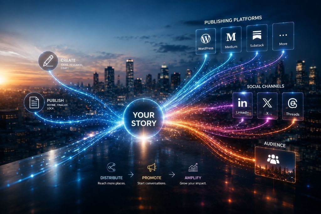 Integrated Content Creation and Distribution